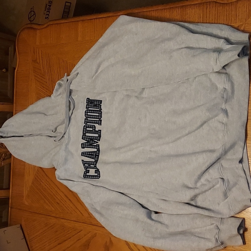 Official Grey 3XL Champion Hoodie